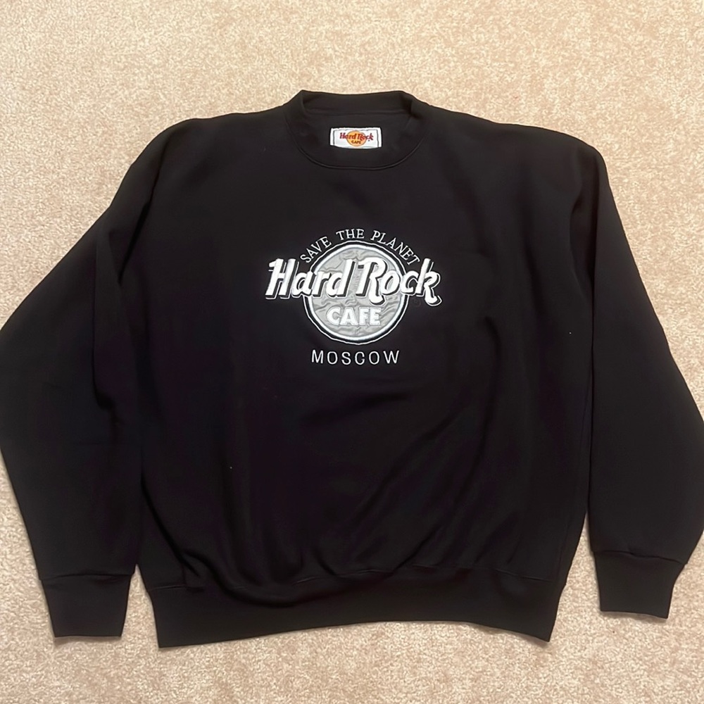 Vintage Hard Rock Cafe Moscow Crew Neck